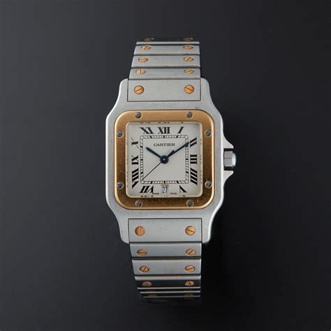 cartier santos quartz movement|cartier santos medium two tone.